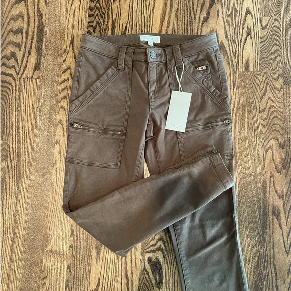 NWT! JOIE Park Skinny size 26 in fatigue brown color. - Picture 5 of 14